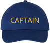 Captain Embroidered Baseball Cap | 100% Cotton Adjustable Outdoor & Casual Wear Dad Hat for Men & Women
