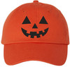Halloween Hat Pumpkin Hat Jack O Lantern Embroidered Baseball Cap Adjustable Cotton Dad Hat