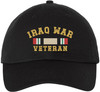 Iraq War Veteran Embroidered Baseball Cap | USA Military Army Patriotic 100% Cotton Adjustable Unisex Hat