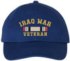 Iraq War Veteran Embroidered Baseball Cap | USA Military Army Patriotic 100% Cotton Adjustable Unisex Hat