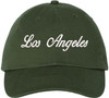 Los Angeles Embroidered Baseball Cap | Classic Script Logo Adjustable Dad Hat | 100% Cotton Unisex Headwear