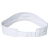 White Guard Visor Hat | Professional Emroidered Guard Visor Open Top Brim Lifeguard Pool Beach Adjustable Cap
