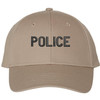 POLICE Embroidered Baseball Hat Structured Adjustable Uniform Cap for Guard, Officer, Policeman