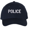 POLICE Embroidered Baseball Hat Structured Adjustable Uniform Cap for Guard, Officer, Policeman