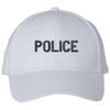 POLICE Embroidered Baseball Hat Structured Adjustable Uniform Cap for Guard, Officer, Policeman