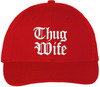 Thug Wife Embroidered Dad Hat Hip Hop Streetwear Gangsta Cap