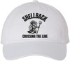 Shellback Crossing the Line Embroidered Baseball Cap US Navy King Neptune Adjustable Dad Hat