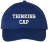Thinking Cap Hat Funny Embroidered Dad Hat Humor Novelty Adjustable Baseball Cap
