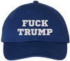 Fuck Trump Embroidered Dad Hat | Anti-Trump Adjustable Cotton Political Statement Baseball Cap