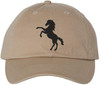 Rearing Horse Embroidered Dad Hat Western Cowboy Rodeo Horse Cap