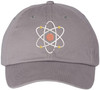 Atom Embroidered Dad Hat Science Baseball Cap Geek Nerd