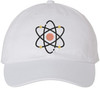 Atom Embroidered Dad Hat Science Baseball Cap Geek Nerd