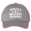 World's Greatest Grandpa Soft Cotton Dad Hat Baseball Hat for the World's Best Grandpa