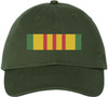 Vietnam Service Ribbon Embroidery Dad Hat | USA Military Army Patriotic 100% Cotton Baseball Cap