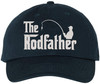 The Rodfather Embroidered Fishing Baseball Cap Funny Fisherman Dad Hat Gift