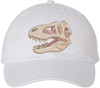 T-Rex Skull Embroidered Baseball Cap Dinosaur Fossil Adjustable Dad Hat