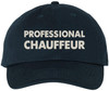 Professional Chauffeur Embroidered Baseball Cap Chauffeur Driver Taxi Transportation Adjustable Dad Hat