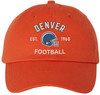 Football Team Dad Hat USA Embroidered Cotton Cap Adjustable Buckle National League Color Helmet Fan Hat