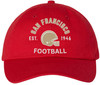 Football Team Dad Hat USA Embroidered Cotton Cap Adjustable Buckle National League Color Helmet Fan Hat