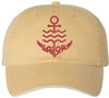 Sailor Anchor Embroidered Dad Cap | Vintage Washed Cotton Ship Crew Captain First Mate Baseball Hat