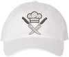 Chef Knives Embroidered Baseball Cap for Chefs Culinary Cooking Kitchen Dad Hat