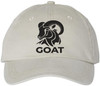 GOAT Embroidered Baseball Cap Funny Greatest of All Time Dad Hat
