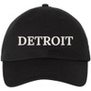 Detroit Dad Hat Classic Embroidered Proud Detroit Michigan 100% Cotton Adjustable Baseball Cap