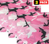 ARMYU Camouflage Military Bandana 3 Pack 22x22 Cotton Camo Head Scarf Do Rag Tactical Hunting Face Wrap