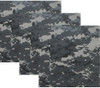 ARMYU Camouflage Military Bandana 3 Pack 22x22 Cotton Camo Head Scarf Do Rag Tactical Hunting Face Wrap
