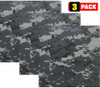 ARMYU Camouflage Military Bandana 3 Pack 22x22 Cotton Camo Head Scarf Do Rag Tactical Hunting Face Wrap