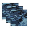 ARMYU Camouflage Military Bandana 3 Pack 22x22 Cotton Camo Head Scarf Do Rag Tactical Hunting Face Wrap