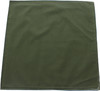 ARMYU Solid Color Military Bandana (22" x 22"), Solid Head Scarf Do-rag 100% Cotton Bandanna Cover