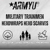 Trainmen Paisley Bandanas Head Scarf Do-rag 100% Cotton Bandanna Head Cover 22" x 22", 3 Pack