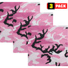 Camouflage Jumbo 27" Bandana Tactical 100% Cotton Bandanna Head Scarf Do-rag Face Cover 3-Pack