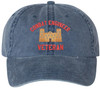 Combat Engineer Veteran Embroidered Baseball Cap | US Army Castle Insignia Military Hat for Men & Women