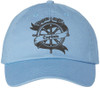Pirates Crew Captain Embroidered Dad Cap - Ship Wheel Sailor Fun Adventure Cotton Unstructured Baseball Hat