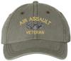 Air Assualt Veteran Embroidered Baseball Cap | USA Military Army Patriotic 100% Cotton Unisex Hat