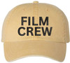 Film Crew Embroidered Dad Hat Washed Cotton Vintage Movie Personnel Adjustable Baseball Hat