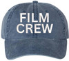 Film Crew Embroidered Dad Hat Washed Cotton Vintage Movie Personnel Adjustable Baseball Hat