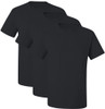 Solid Color Military Style T-Shirts | Poly/Cotton Army Short Sleeve Crewneck Tee Shirts | 3 Pack