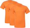 Solid Color Military Style T-Shirts | 100% Cotton Ring Spun Army Color Short Sleeve Crewneck Tee Shirts | 3 Pack