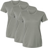 3 Pack Women's Performance Quick Dry Athletic Tactical T-Shirts Running Workout Army Short Sleeve Shirts