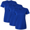 3 Pack Women's Performance Quick Dry Athletic Tactical T-Shirts Running Workout Army Short Sleeve Shirts