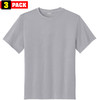 3 Pack Youth Solid Performance Military Army T-Shirts for Kids | 100% Polyester Moisture Wicking