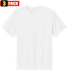 3 Pack Youth Solid Performance Military Army T-Shirts for Kids | 100% Polyester Moisture Wicking