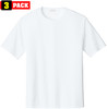 Solid Performance Military Tactical T-Shirts | 100% Polyester Moisture Wicking Tee Shirts, 3-Pack