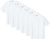 Solid Performance Military Tactical T-Shirts | 100% Polyester Moisture Wicking Crewneck Tee Shirts, 6-Pack
