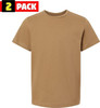 Kids Camouflage T-Shirts, 2 Pack - Youth Tactical Military Camo Tee, Soft & Comfortable Army Tees for Boys & Girls