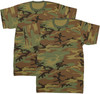 Kids Camouflage T-Shirts, 2 Pack - Youth Tactical Military Camo Tee, Soft & Comfortable Army Tees for Boys & Girls