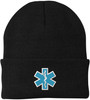 EMS EMT Emergency Medical Star of Life Embroidered Knit Winter Acrylic Unisex Watch Cap Hat